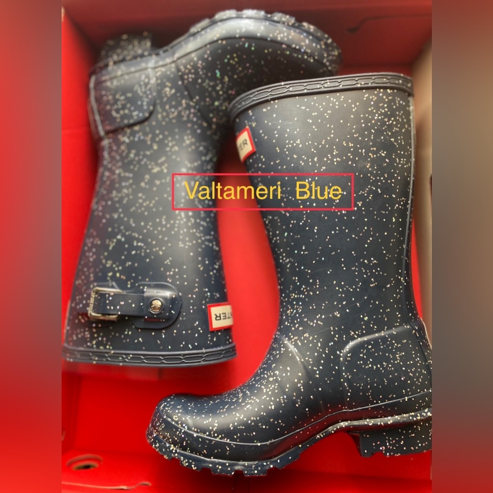 Hunter Big Kids Original Waterproof Rain Boots;